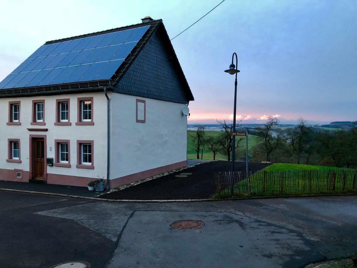 Auszeit-Eifel Eifelhaus Burgaß 1807 Sauna&Badezuber Willwerscheid Exterior foto